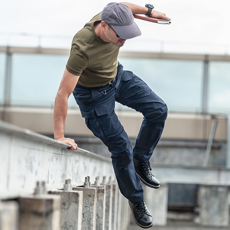 🇹🇭 27 ไทยแลนด์ แทคติคอล กางเกงขายาว SECTOR SEVEN IX12C ผ้าตาราง