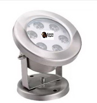 โคมไฟใต้น้ำ 12V LED-9W มีขายึด ปรับองศาได้