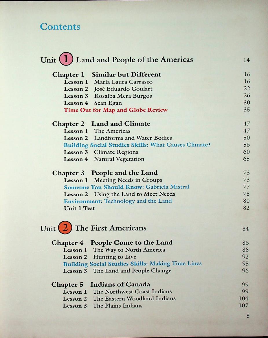 SCOTT, FORESMAN SOCIAL STUDIES : Western Hemisphere LATIN AMERICA and CANADA