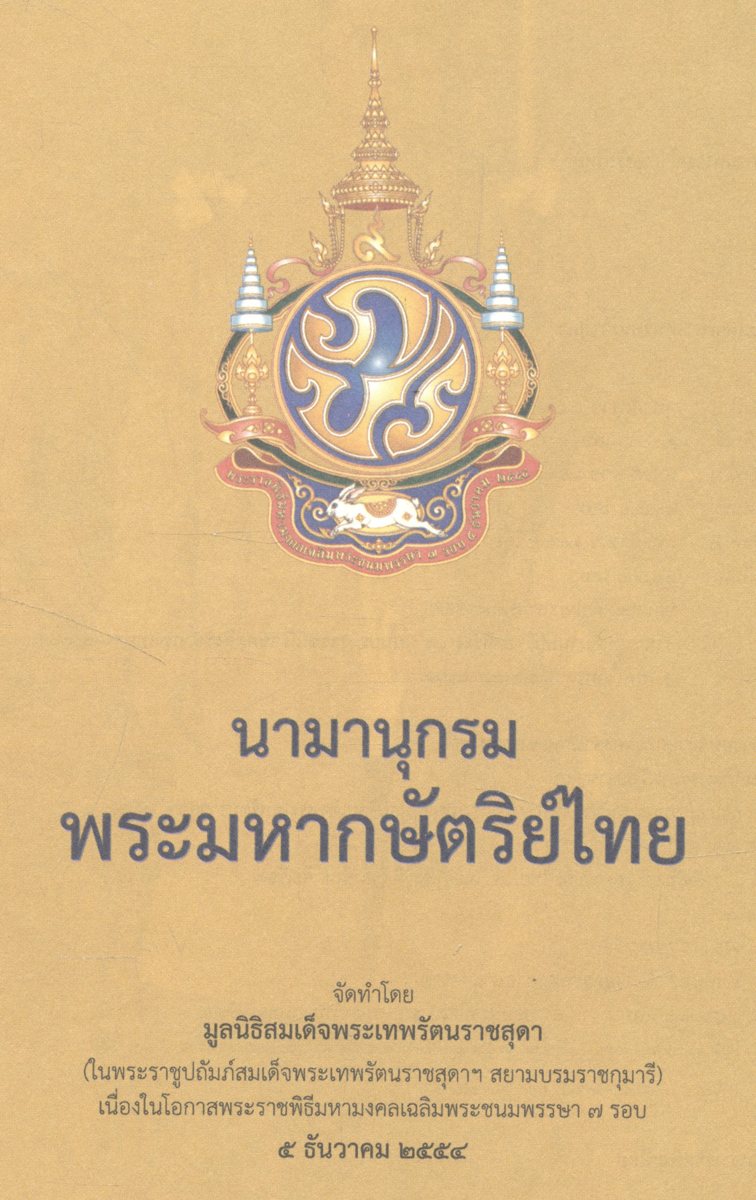 นามานุกรมพระมหากษัตริย์ไทย