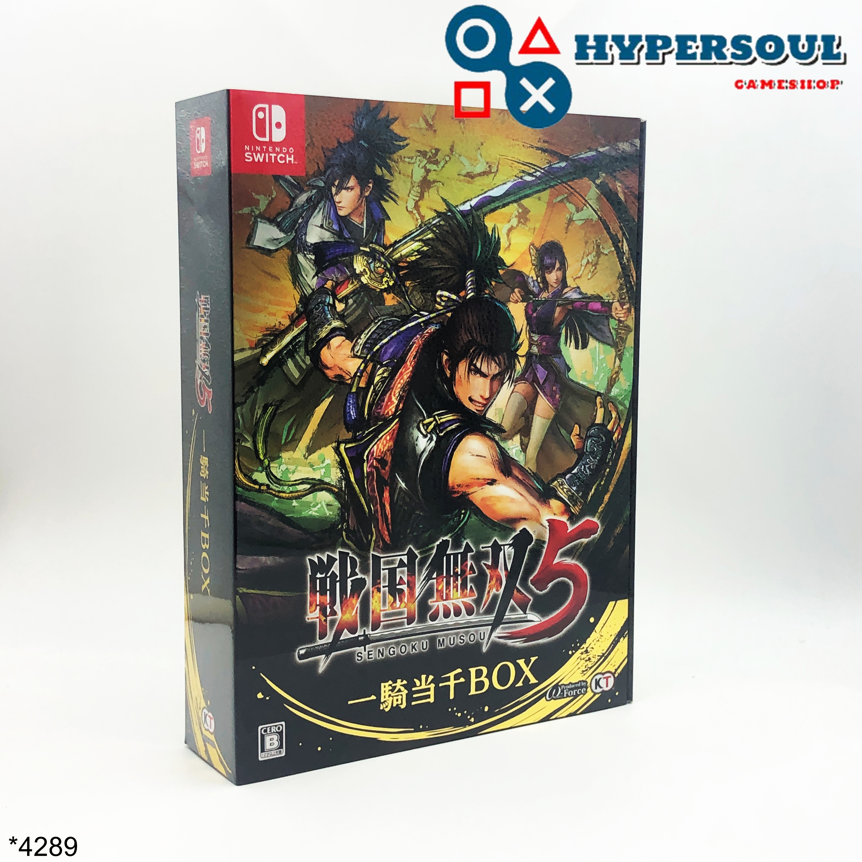 Nintendo Switch: Samurai Warriors 5 Collector's Edition (Region3-Asia)(English Version)