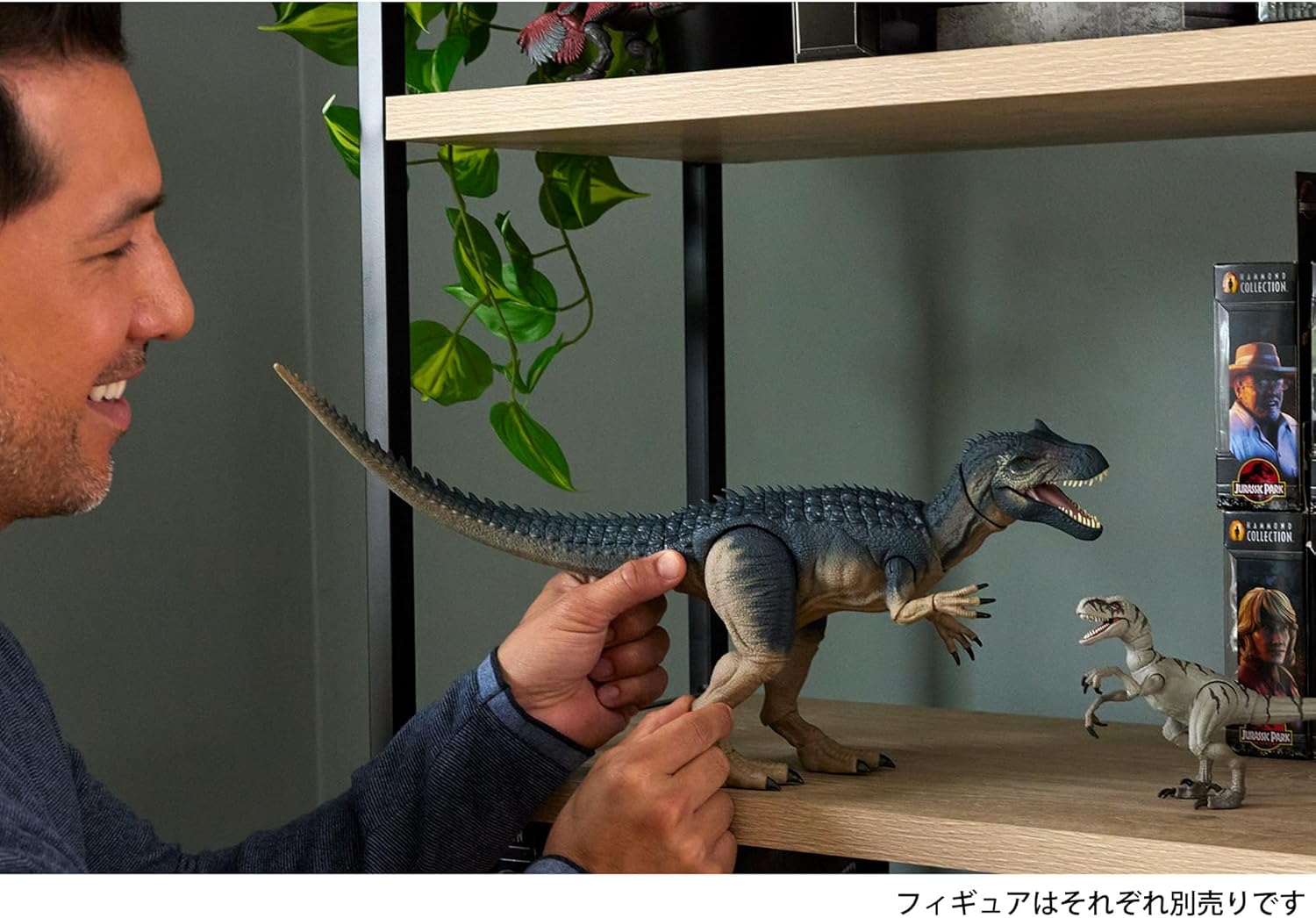 **MTS Toys**Mattel Jurassic World Hammond Collection : JDJ06 Atrociraptor 'Ghost' [ความยาวจากหัวถึงหาง 17.5 ซ.ม.]