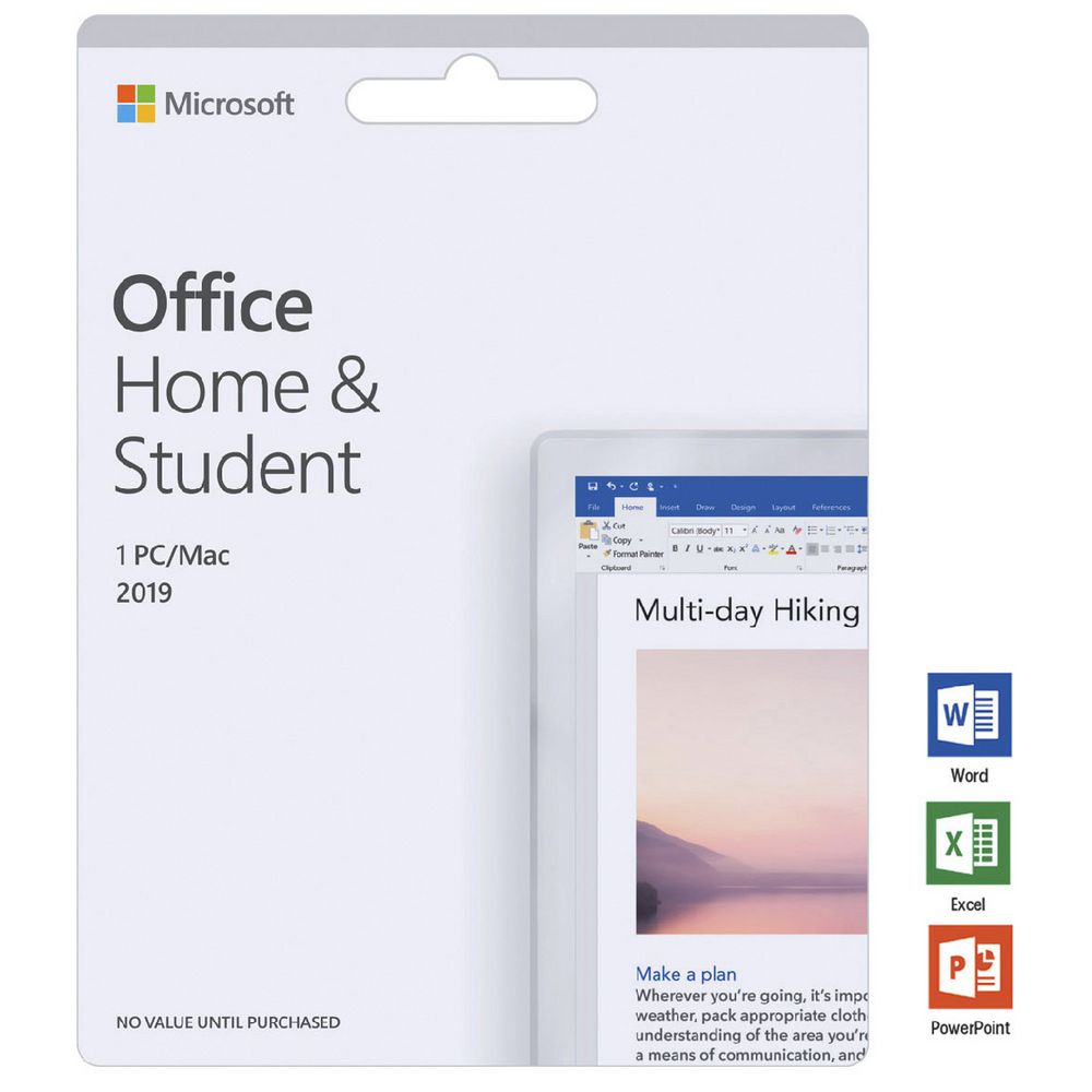 ไมโครซอฟ ออฟฟิต Microsoft Office Home & Student 2019