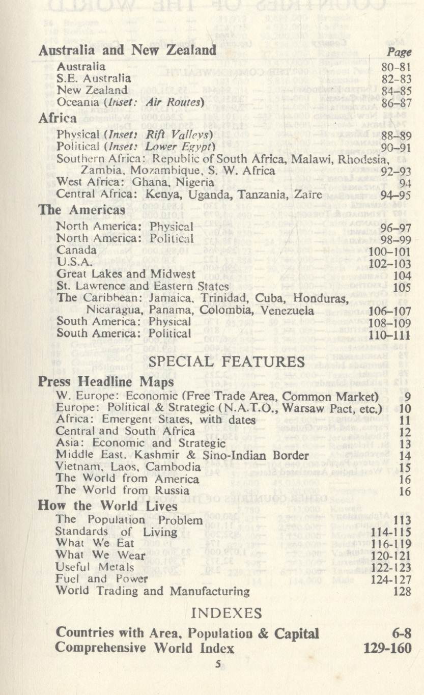 POCKET ATLAS (หนังสือแผนที่โลก)