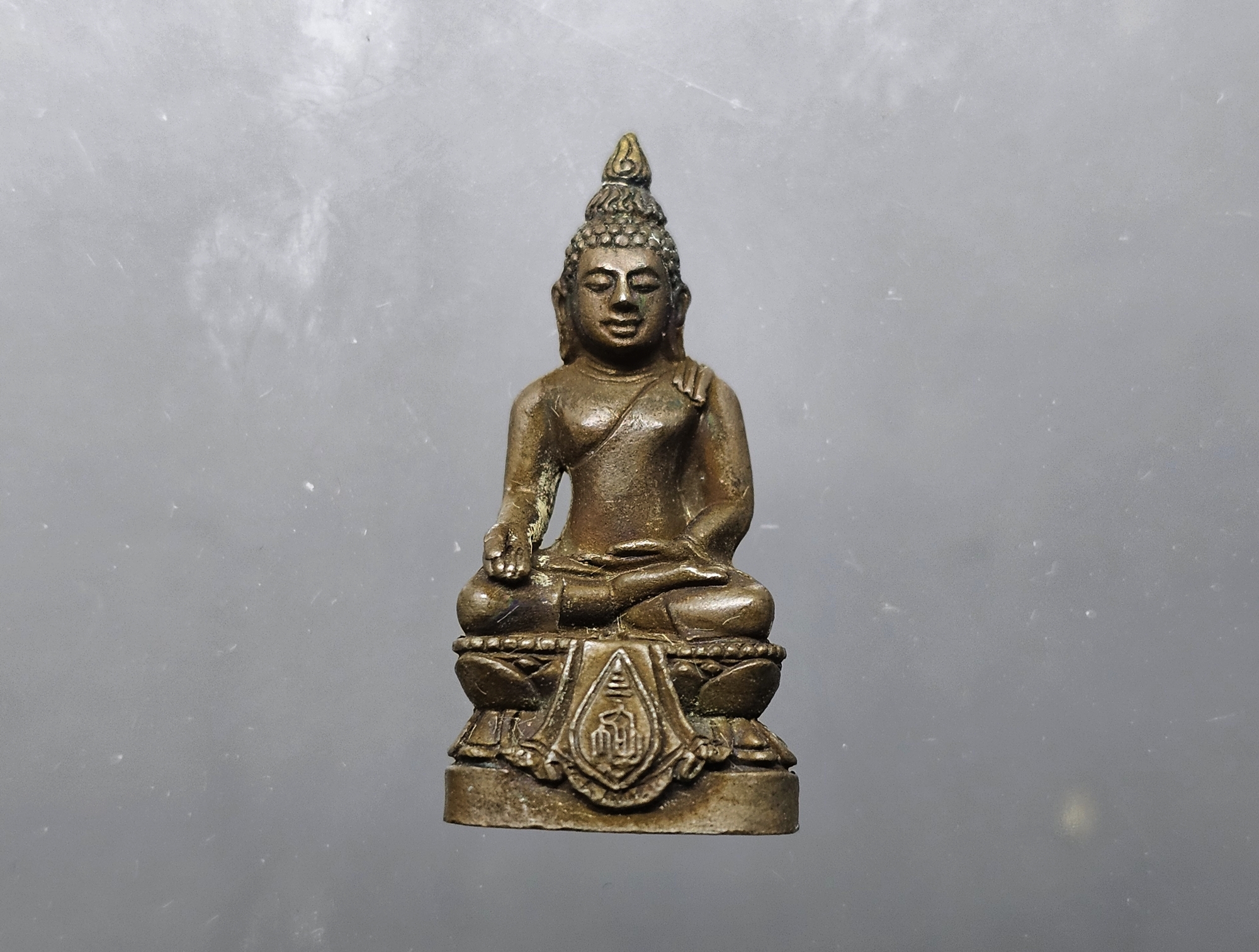 กริ่งพระไพรีพินาศ ญสส. สมเด็จพระญาณสังวรฯ เนื้อนวะ รุ่นถวายราชสักการะ วัดบวรนิเวศวิหาร ปี2534 พร้อมกล่องเดิม