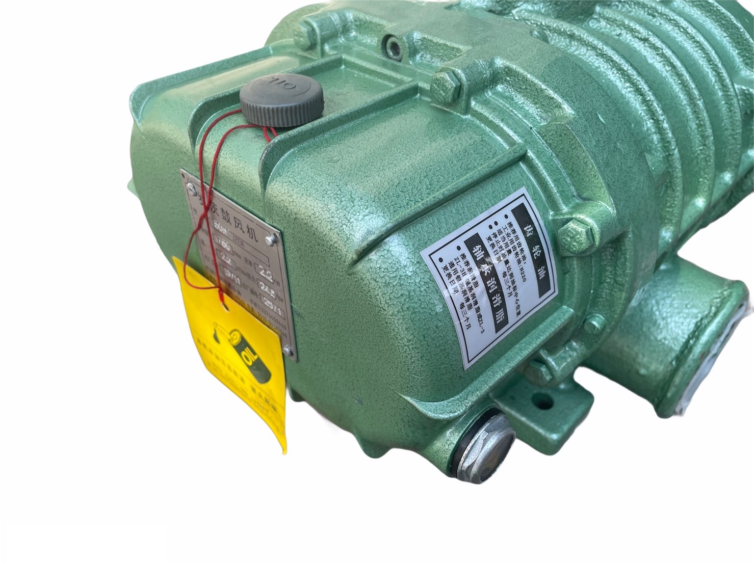 รูทโบลเวอร์(Root Blower) ขนาด 2นิ้ว สำหรับจ่ายอากาศในระบบเพาะเลี้ยงสัตว์น้ำสำหรับฟาร์มกุ้งและ ฟาร์มปลา