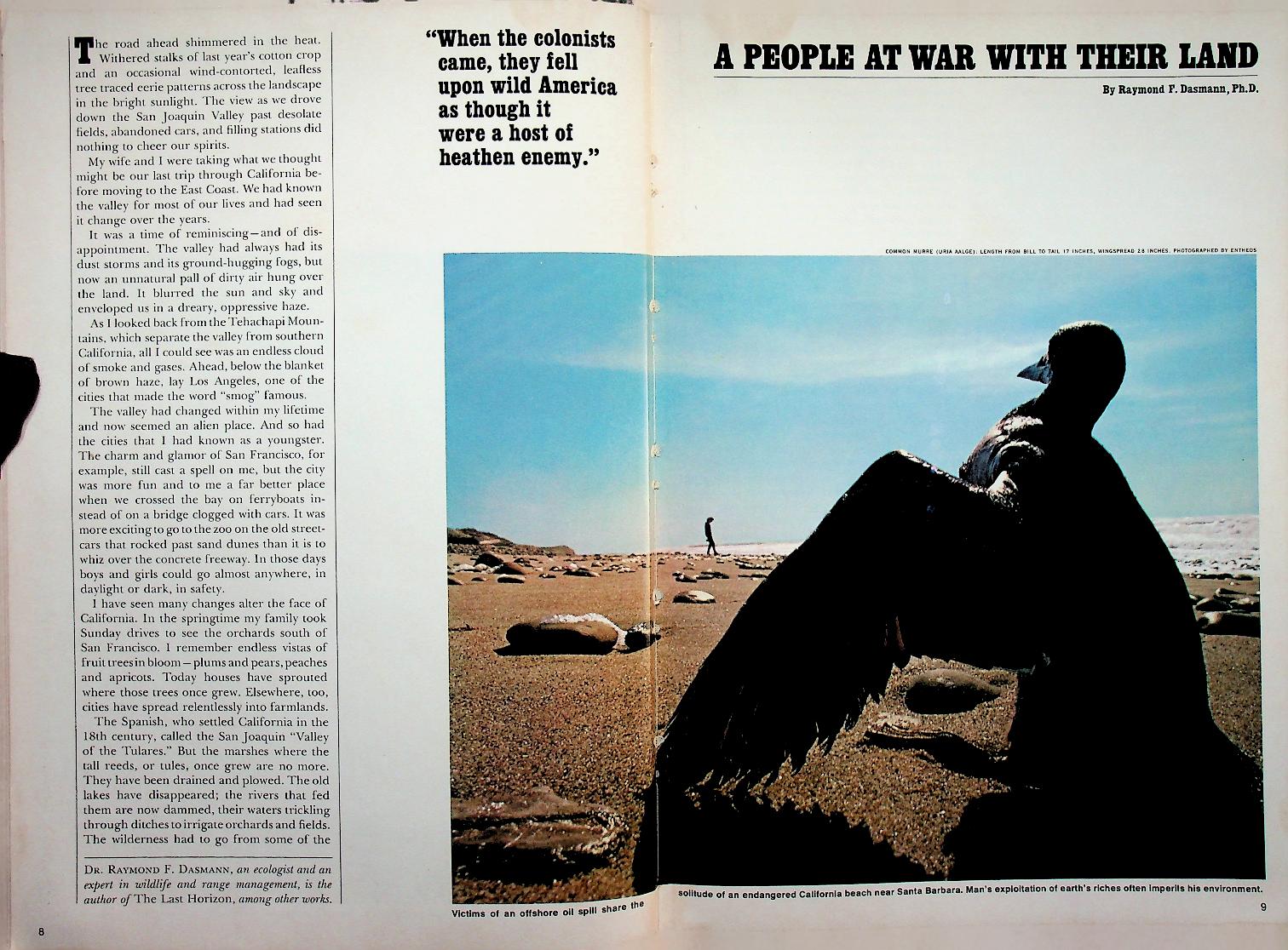 AS WE LIVE AND BREATHE : The Challenge of Our Environment