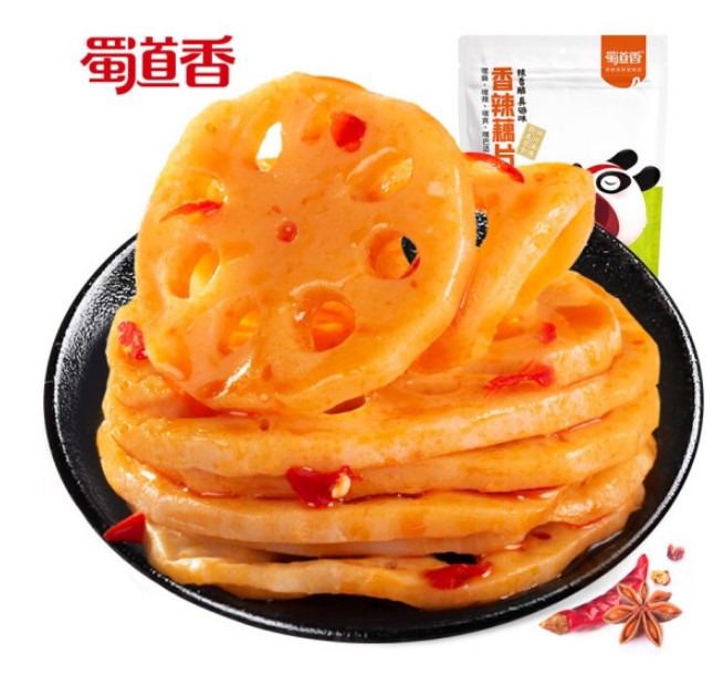 รากบัวปรุงรสหม่าล่า ตรา ShuDaoXiang 120g