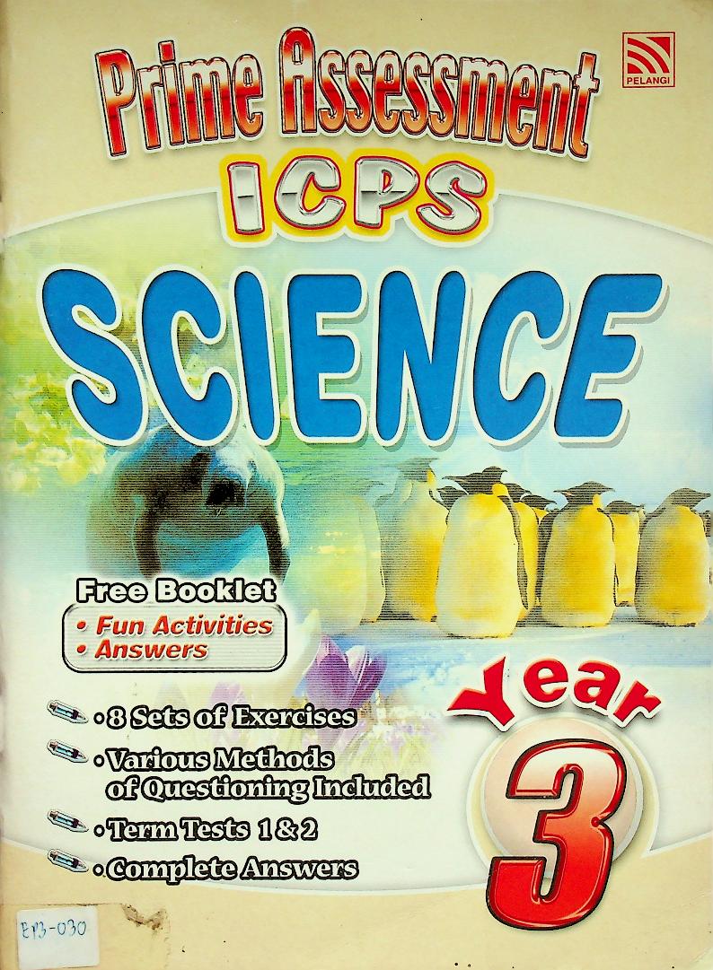 Prime Assessment ICPS SCIENCE Year 3