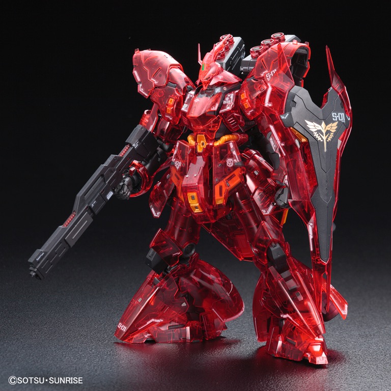 **MTS Toys**กันดั้ม P-Bandai : RG MSN-04 Sazabi [Clear Color]