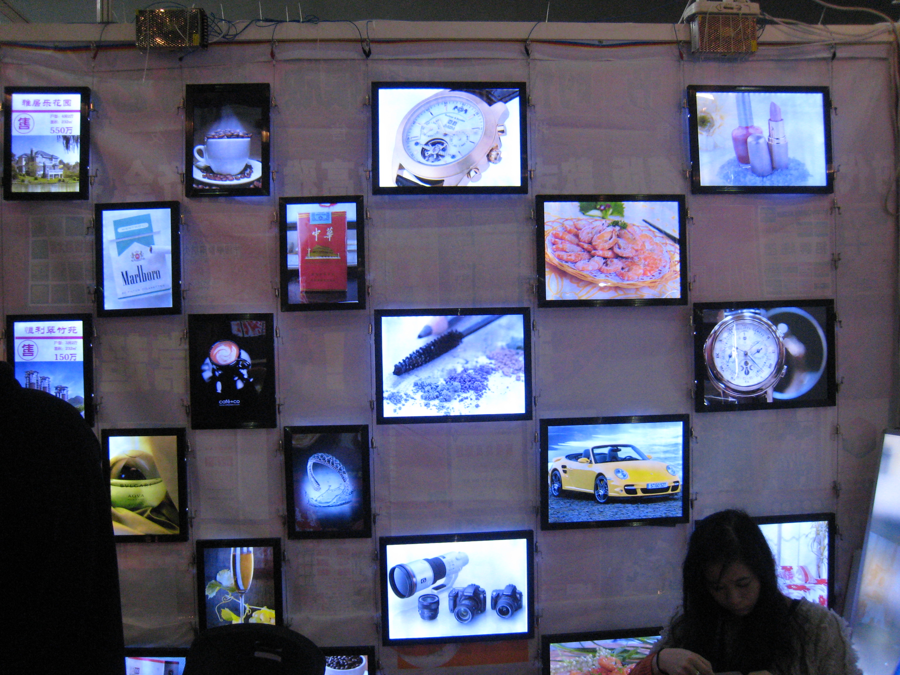 กรอบป้ายไฟเมนูกระจายแสงLED ป้ายเมนูบอร์ดรุ่นคริสตัลสลิง