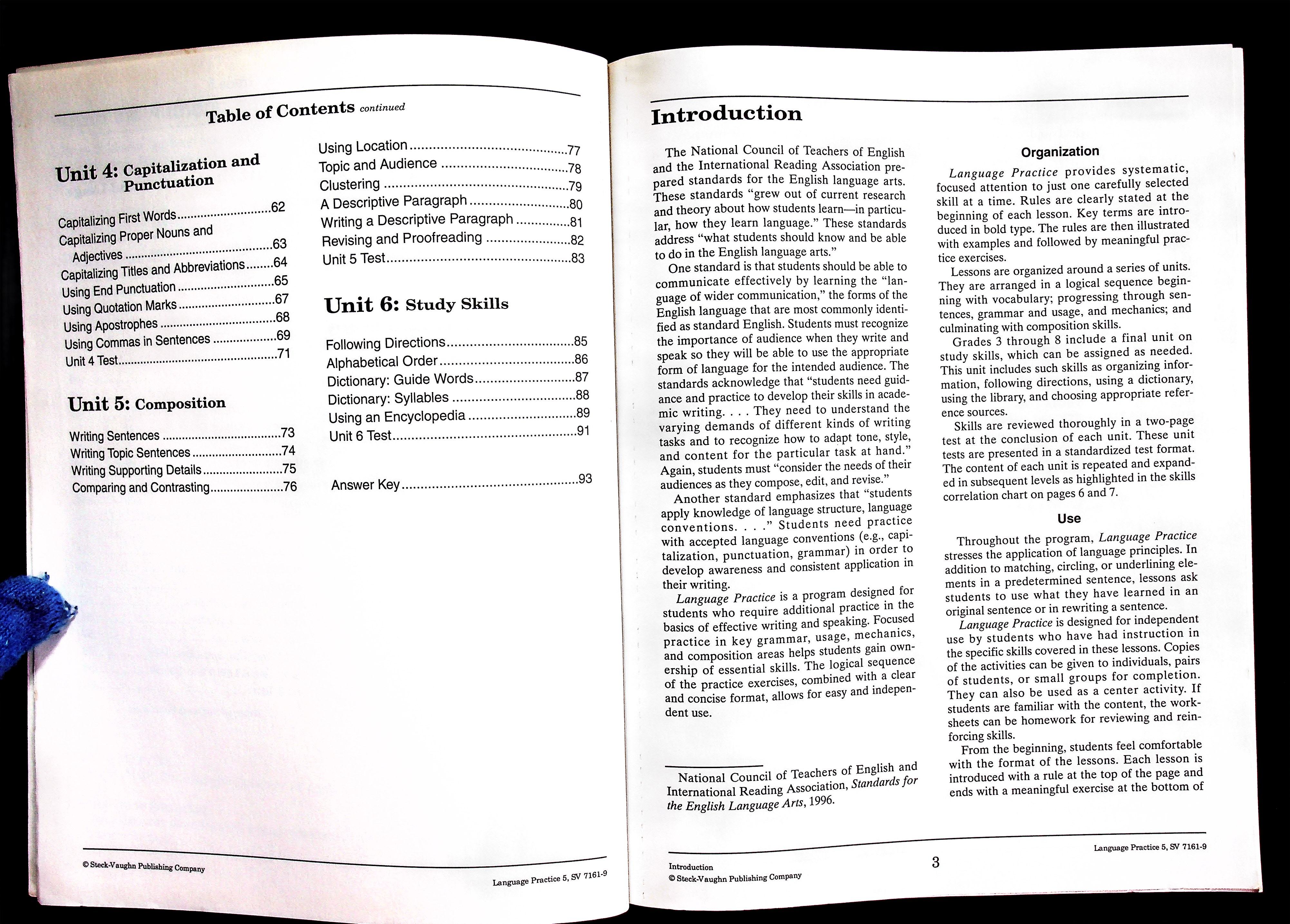 LANGUAGE PRACTICE Grade 5