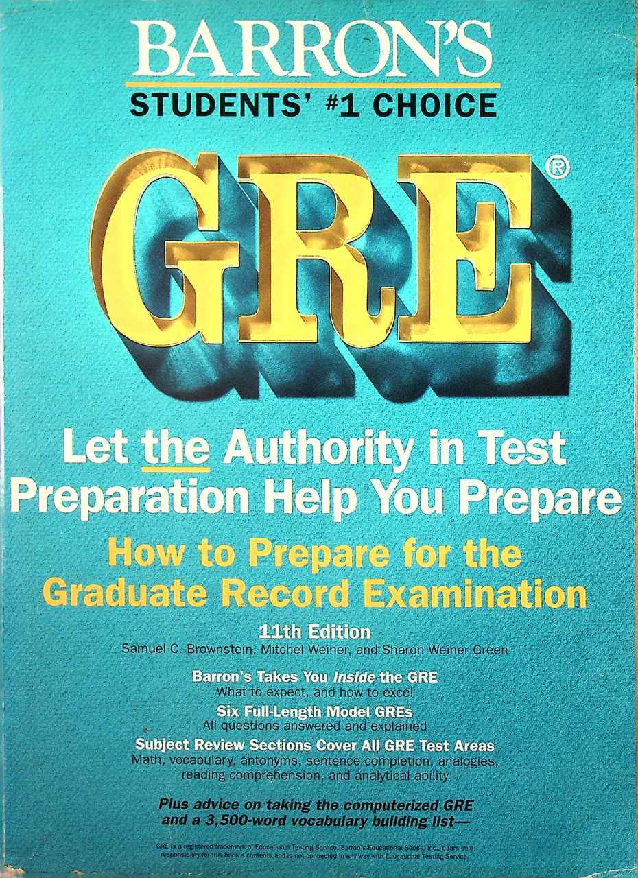 How to Prepare for the Graduate Record Examination