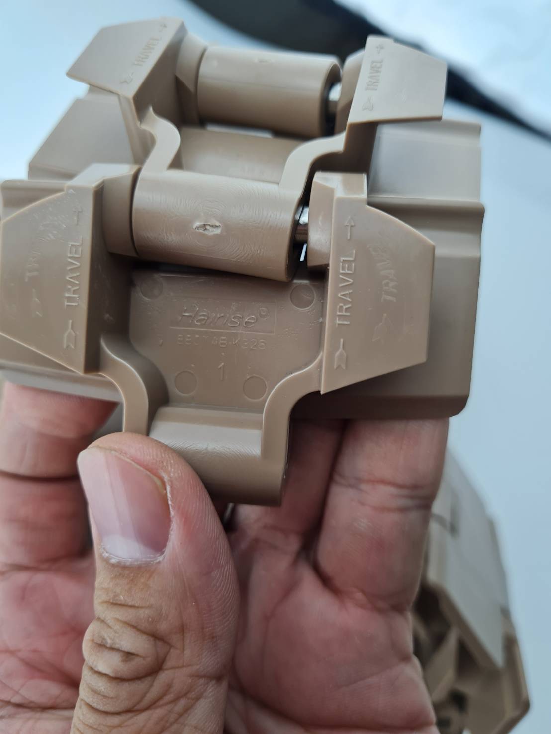 Har820TAB-K325 curve top chain สายพานลำเลียง(Conveyer) ขวดในโรงงานอุตสาหกรรมเป่าขวดหรือโรงงานผลิตน้ำแบบโค้ง