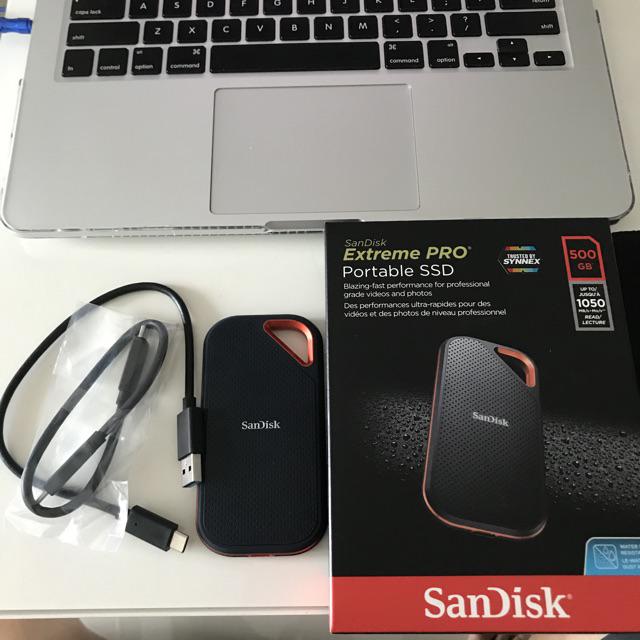 SSD External 500GB Sandisk Extreme