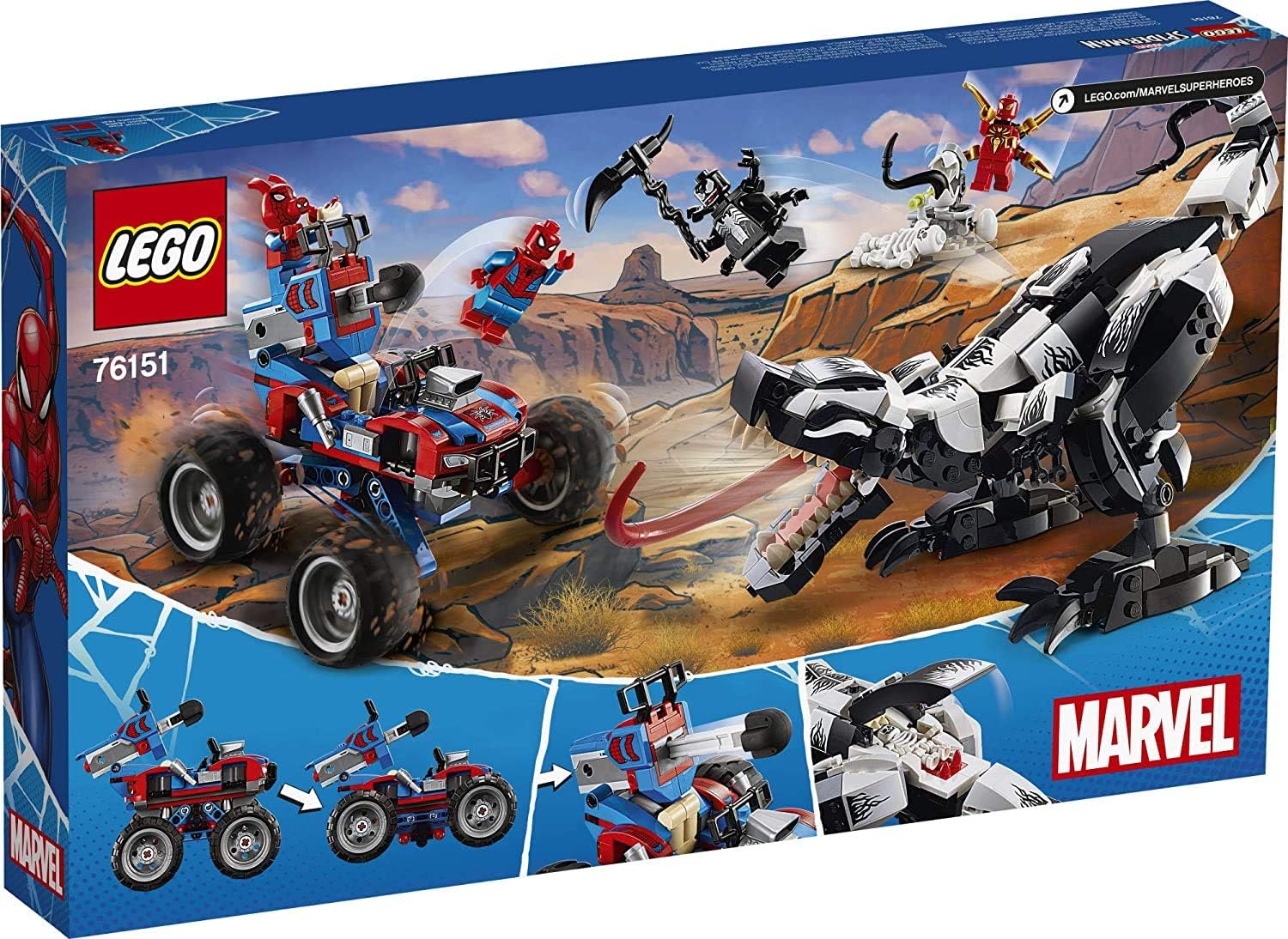 **MTS Toys**เลโก้ Lego 76151 Marvel Avengers : Venomosaurus Ambush