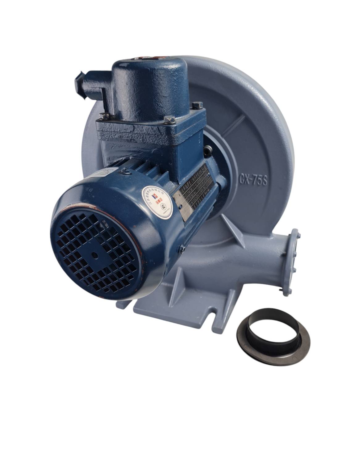 โบเวอร์ดูดและเป่าอากาศ ATEX motor ขนาด 0.5 แรงม้า 380Vสำหรับงานรมยามอดในเรือหรือ ไซโลเก็บข้าว