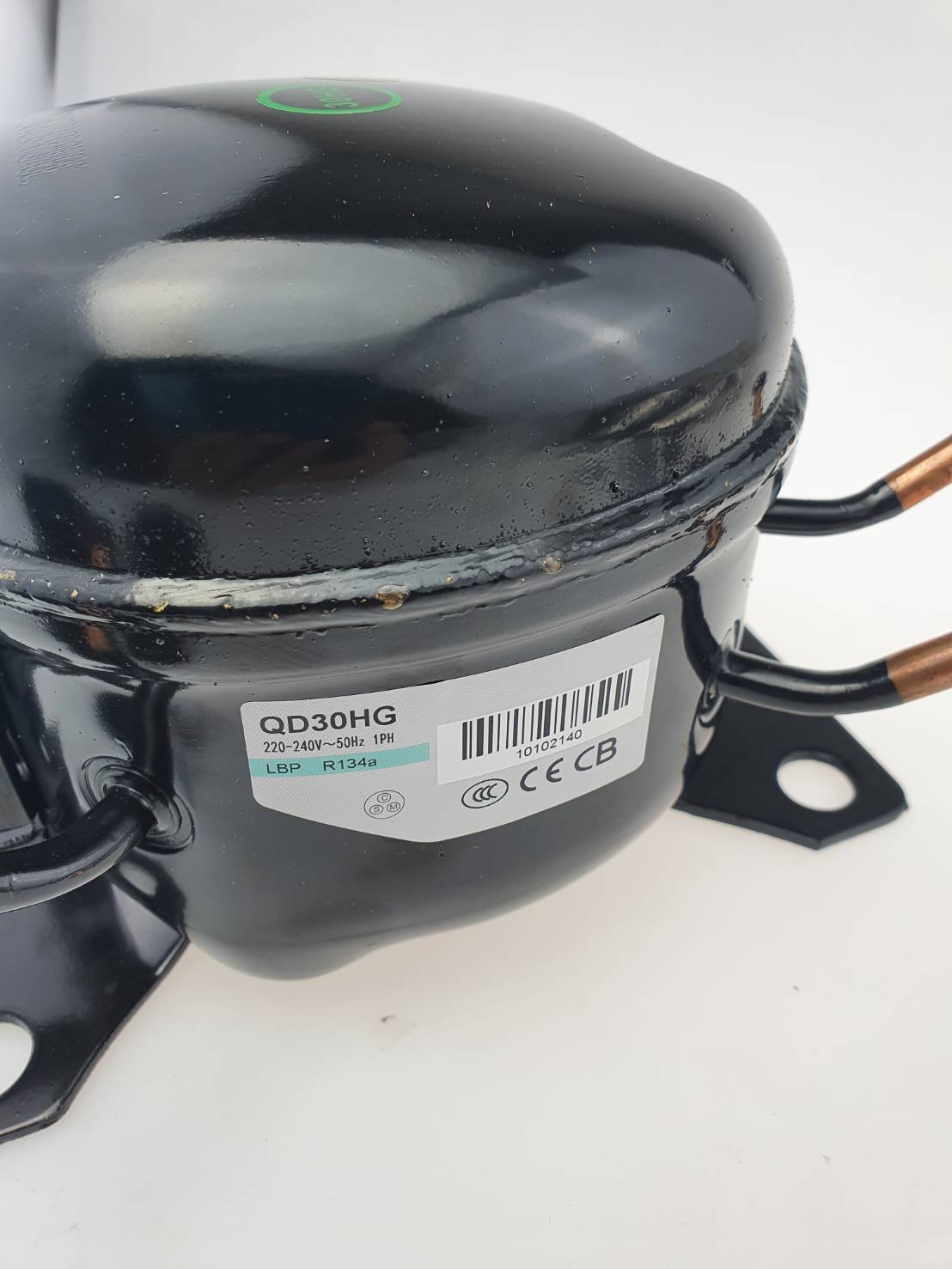 QD30HG คอมเพรสเชอร์ 1/12 แรงม้า R134a LBP สำหรับตู้แช่ ตู้เย็น Compressor ของใหม่ พร้อมอุปกรณ์ ดีเลย์ โอเวอร์โหลด