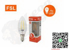 G-1-หลอดจำปาไส้เอดิสัน ขั้ว E14 FSL-C35-4W