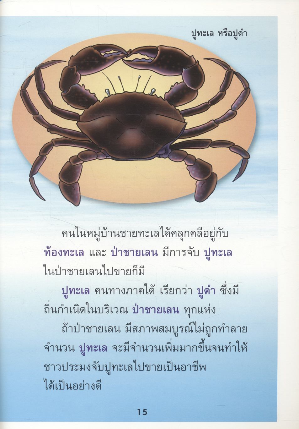 ภูมิปัญญาไทยที่ควรรังสรรค์ ปูกระดองนิ่มสั่งได้