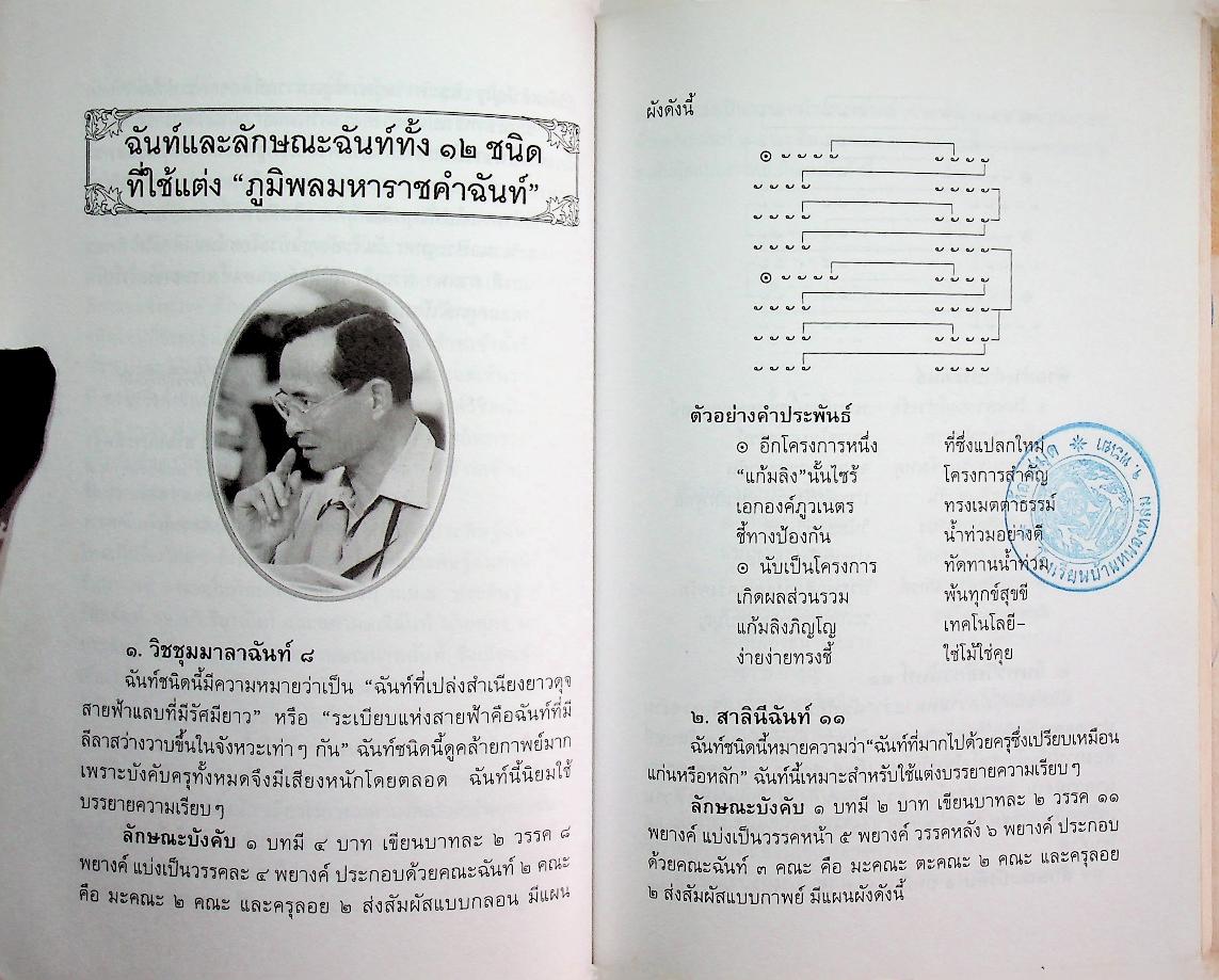 ภูมิพลมหาราชคำฉันท์ (พระราชจริยวัตร พระราชประวัติ และพระราชกรณียกิจ)