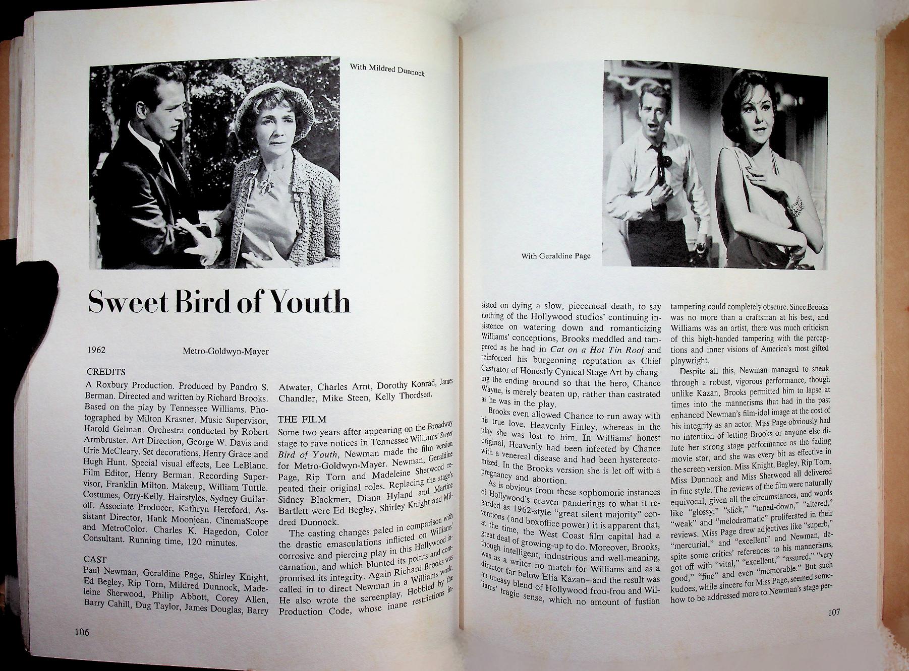 THE FILMS OF PAUL NEWMAN