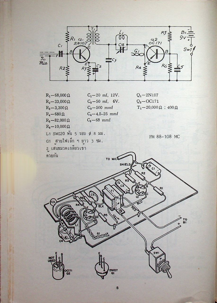 เครื่องรับส่ง TRANSCEIVER สนุกกับการทดลองสร้างเครื่องส่ง เล่ม 1