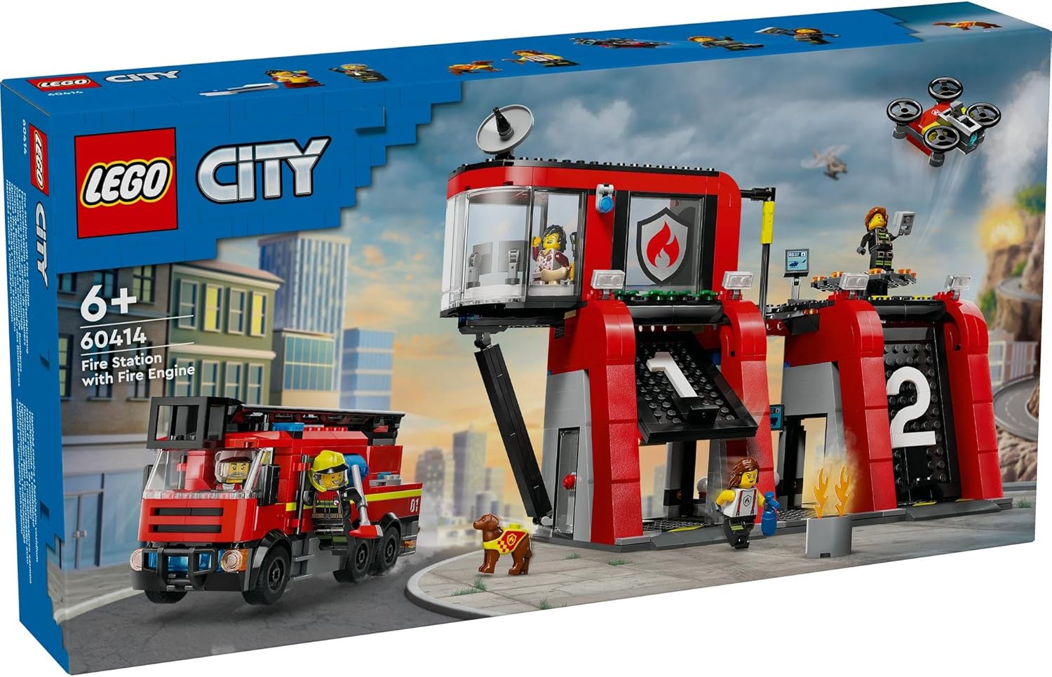 **MTS Toys**เลโก้ Lego 60414 City : Fire Station with Fire Truck