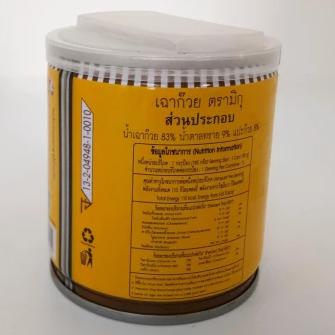 Miku (มิกุ) เฉาก๊วยผสมแปะก๊วย พร้อมทาน 185 กรัม 6 กระป๋อง