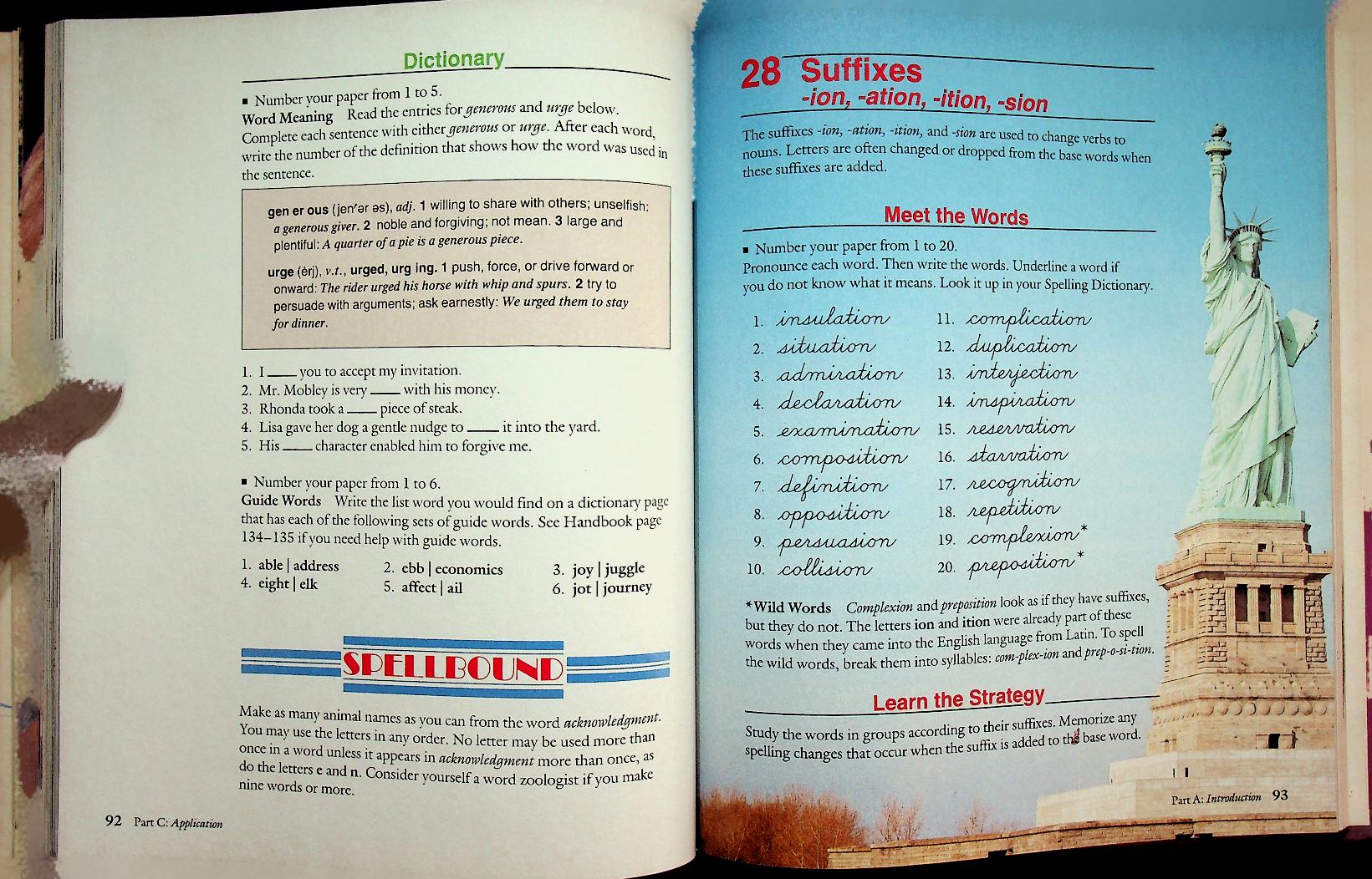 SPELLING: WORDS AND SKILLS