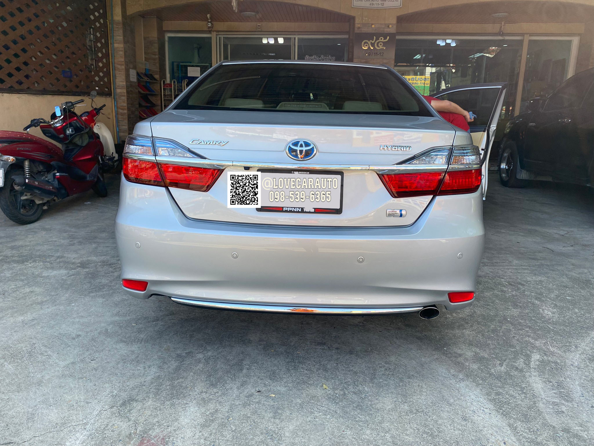 พรม6D Toyota Camry โตโยต้า คัมรี่ 2017 สีน้ำตาลเข้ม