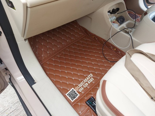 พรมรถยนต์6D ORA GOOD CAT สีน้ำตาล