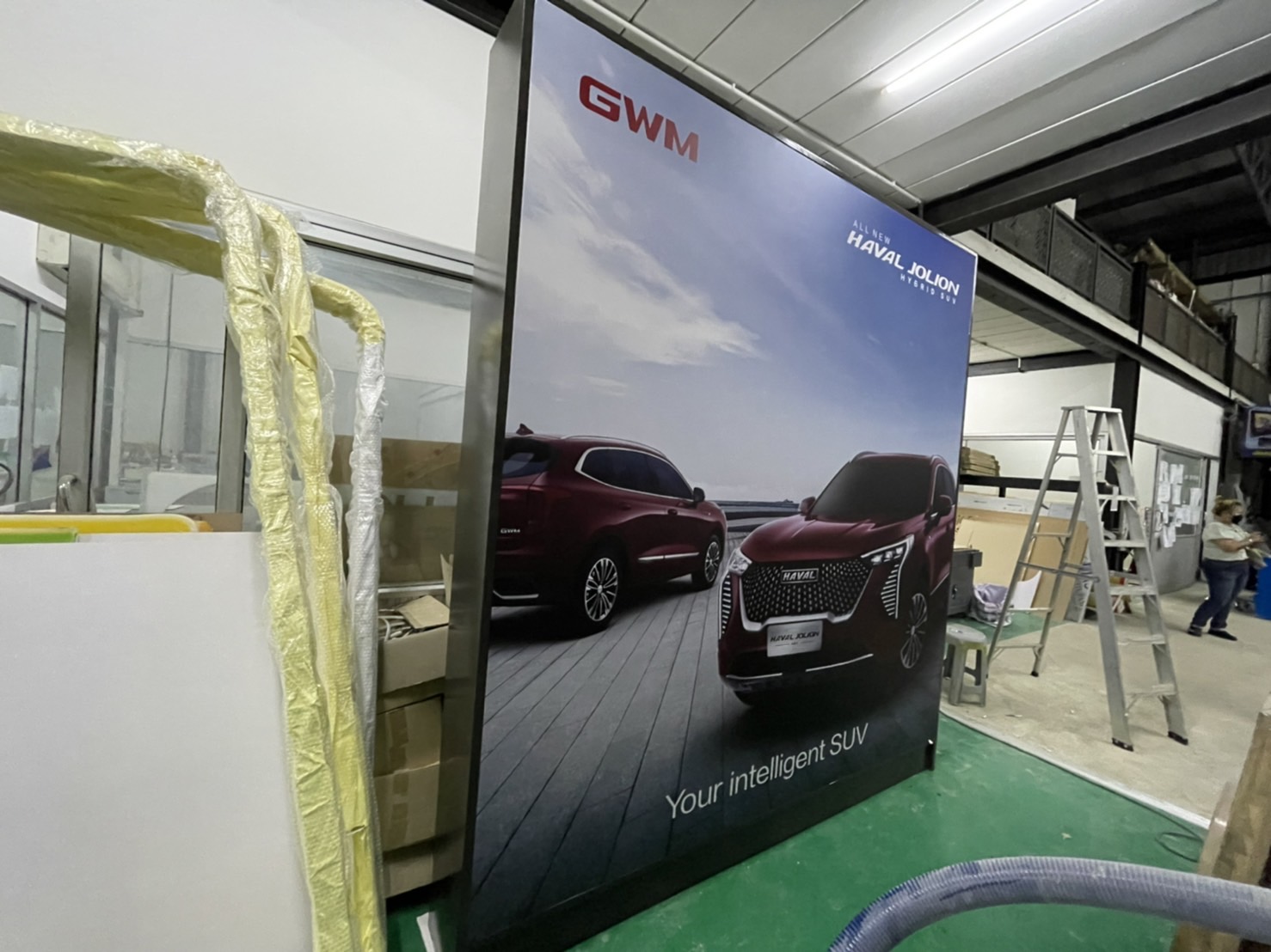 ป้ายกล่องไฟอลูมิเนียม GWM