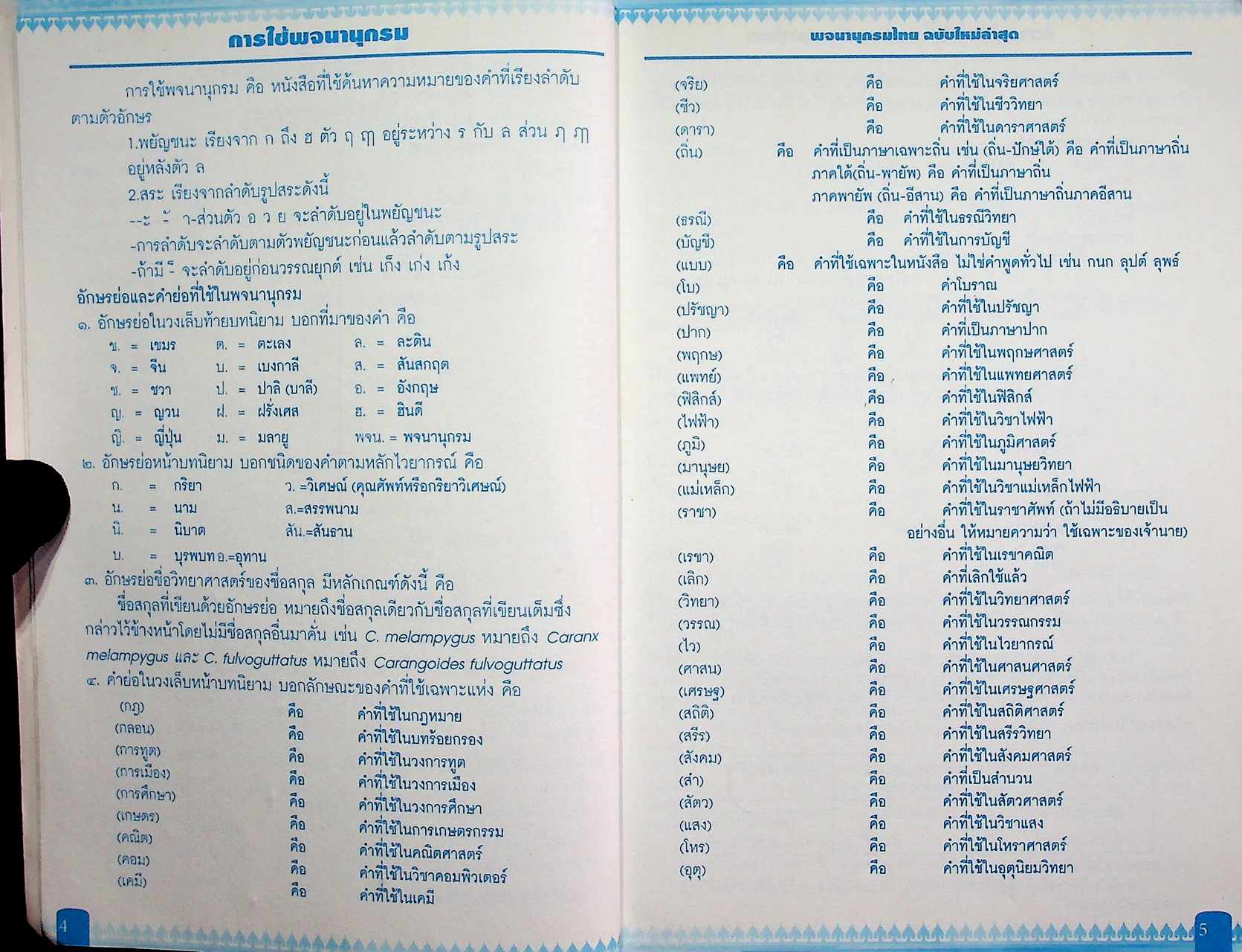 พจนานุกรมไทย