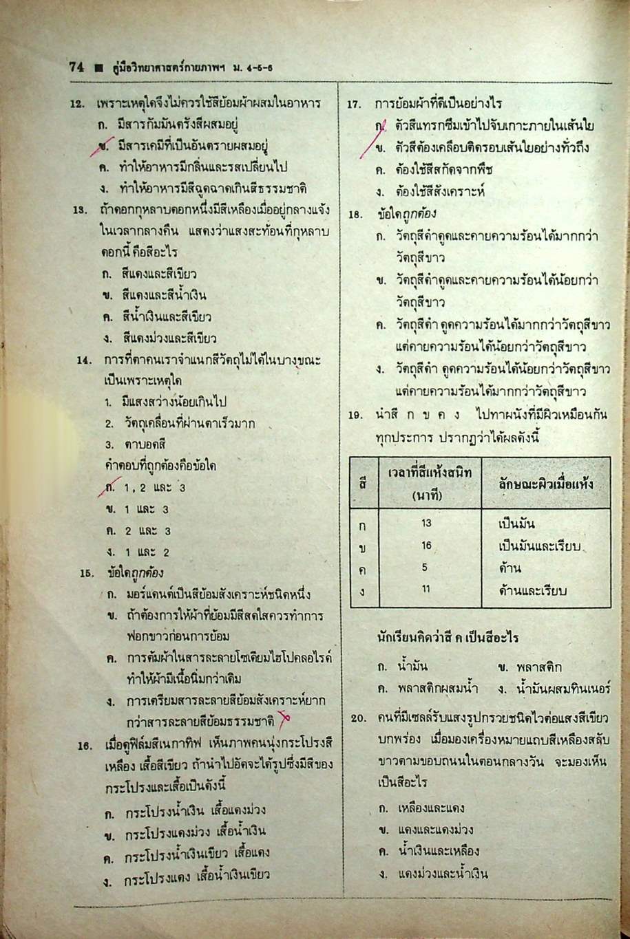 คู่มือหลักสูตรใหม่ วิทยาศาสตร์กายภาพชีวภาพ ม.4-5-6