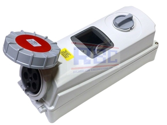 DAKO Plug เต้ารับพร้อมสวิทช์ล็อคกันน้ำ HTPZ 1351 (3P+N+E) 63A IP67 (SWITCHED & INTERLOCKED SOCKETS IP67)