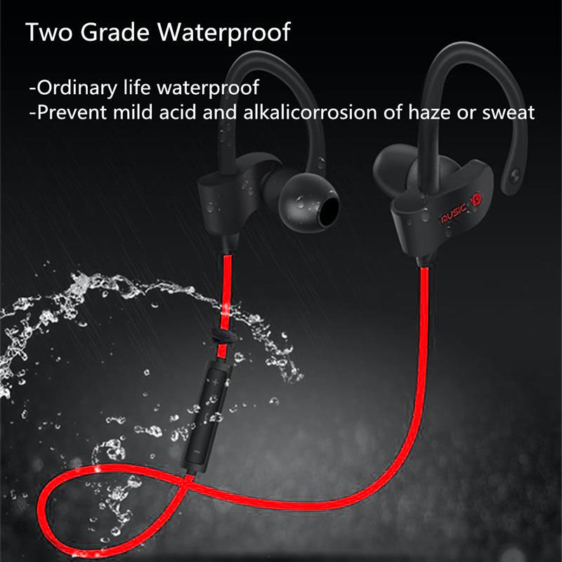 LEORY หูฟังบลูทูธ Sport Bluetooth Headphone (Red)