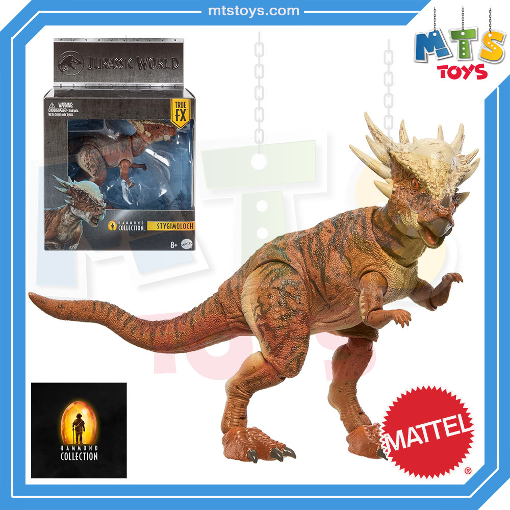 **MTS Toys**Mattel Jurassic World Hammond Collection : JDJ10 Stygimoloch [True FX] [ความยาวจากหัวถึงหาง 20 ซ.ม.]