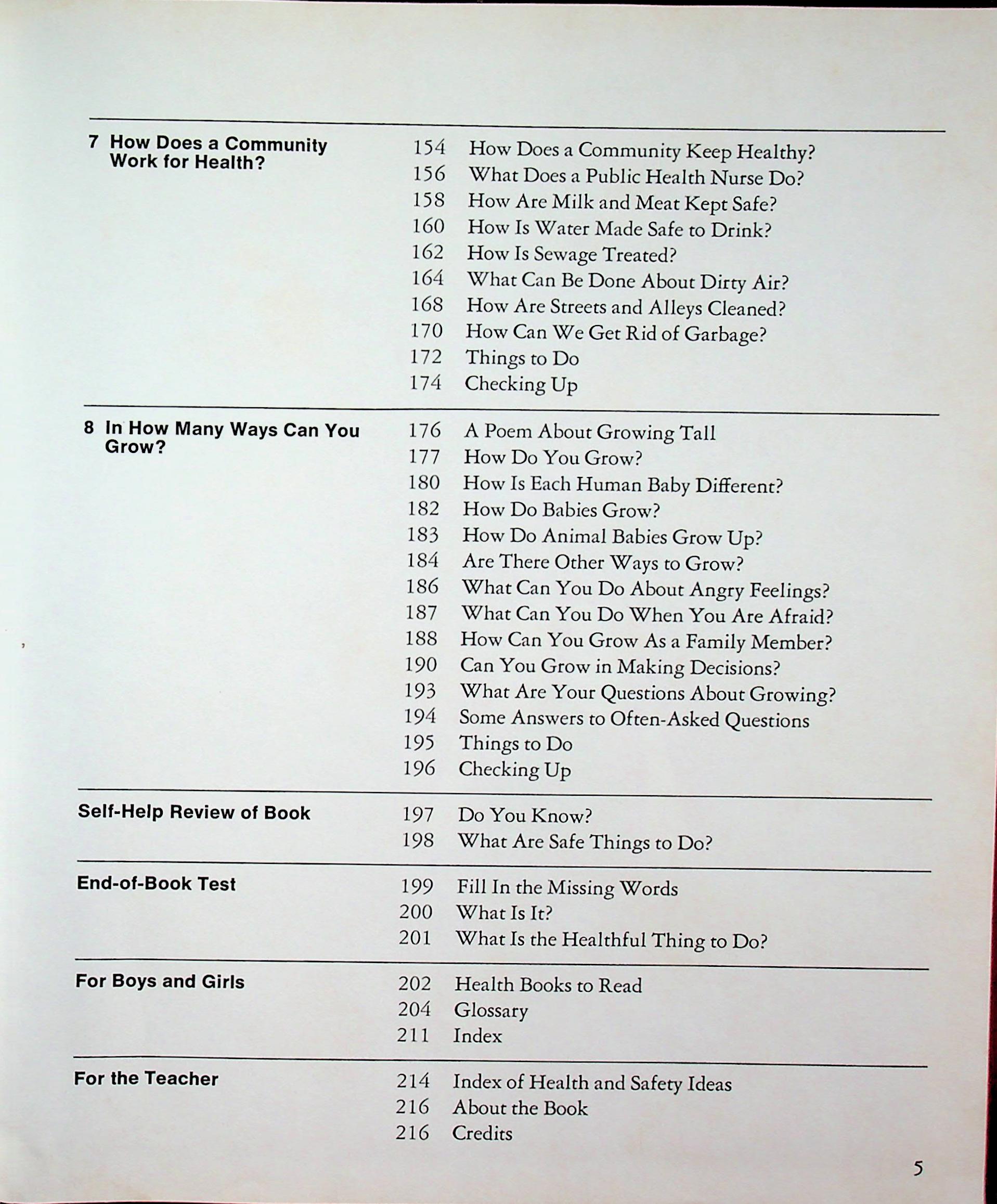 Health and Growth : 3