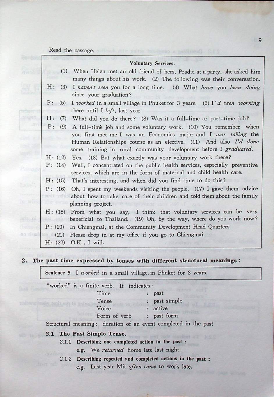 PRACTICAL ENGLISH STRUCTURE