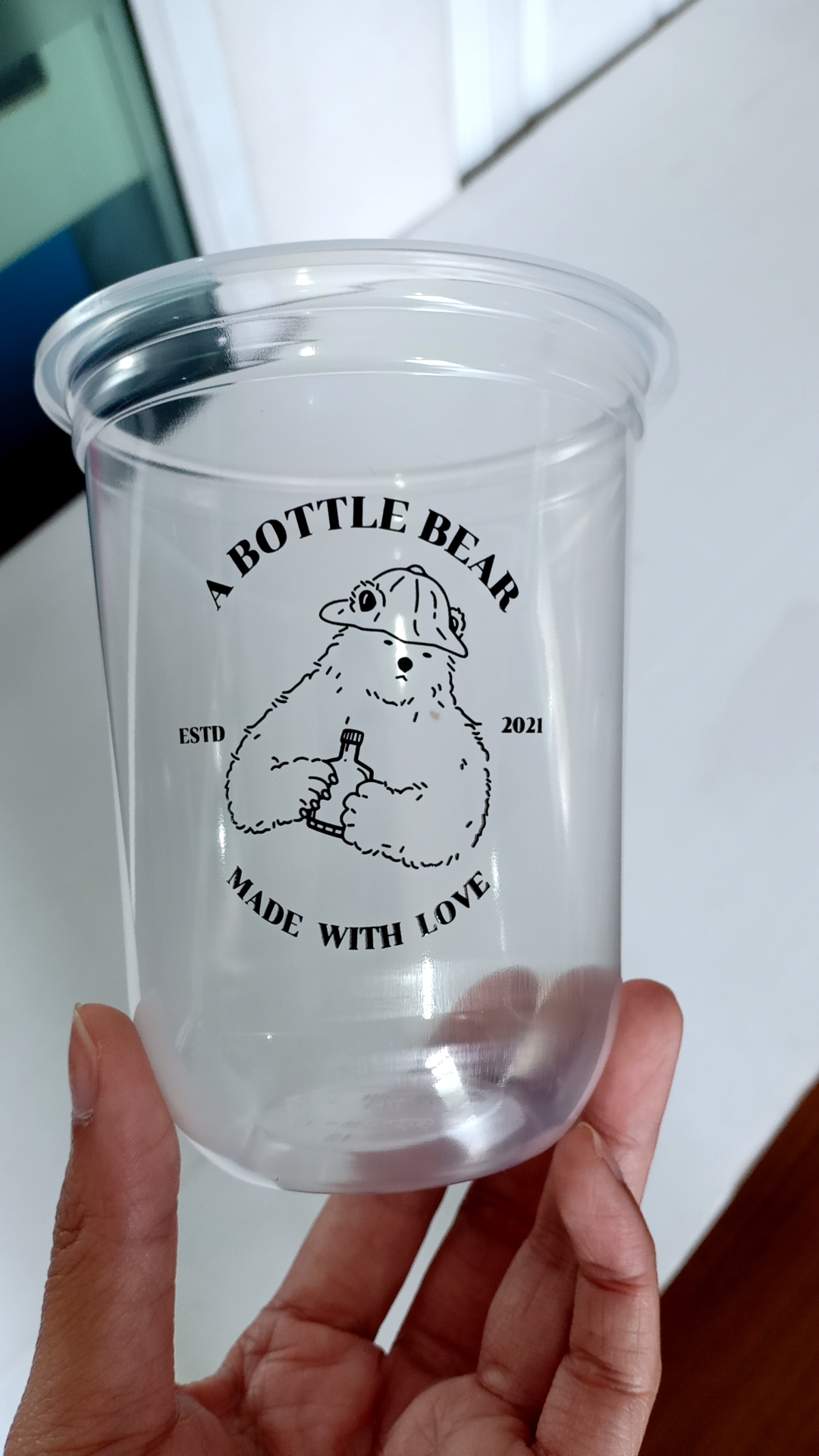 แก้ว PP ปาก 95 ขนาด 16 ออนซ์ (ยกลัง 1000 ใบ)