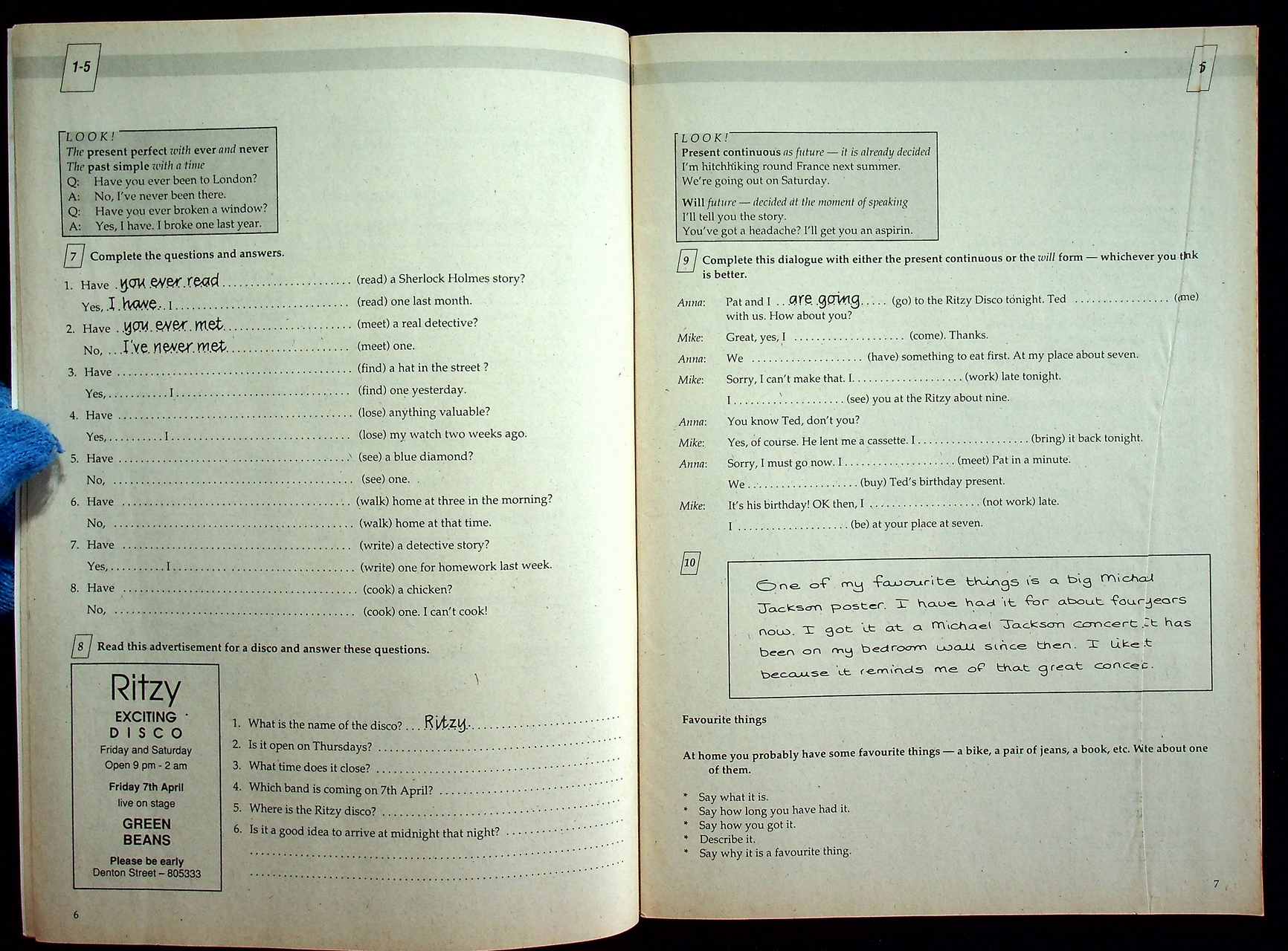 Grammar Practice Discoveries 3