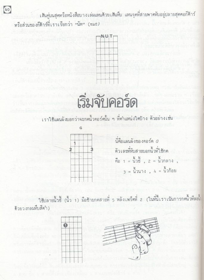 กีต้าร์เบื้องต้น