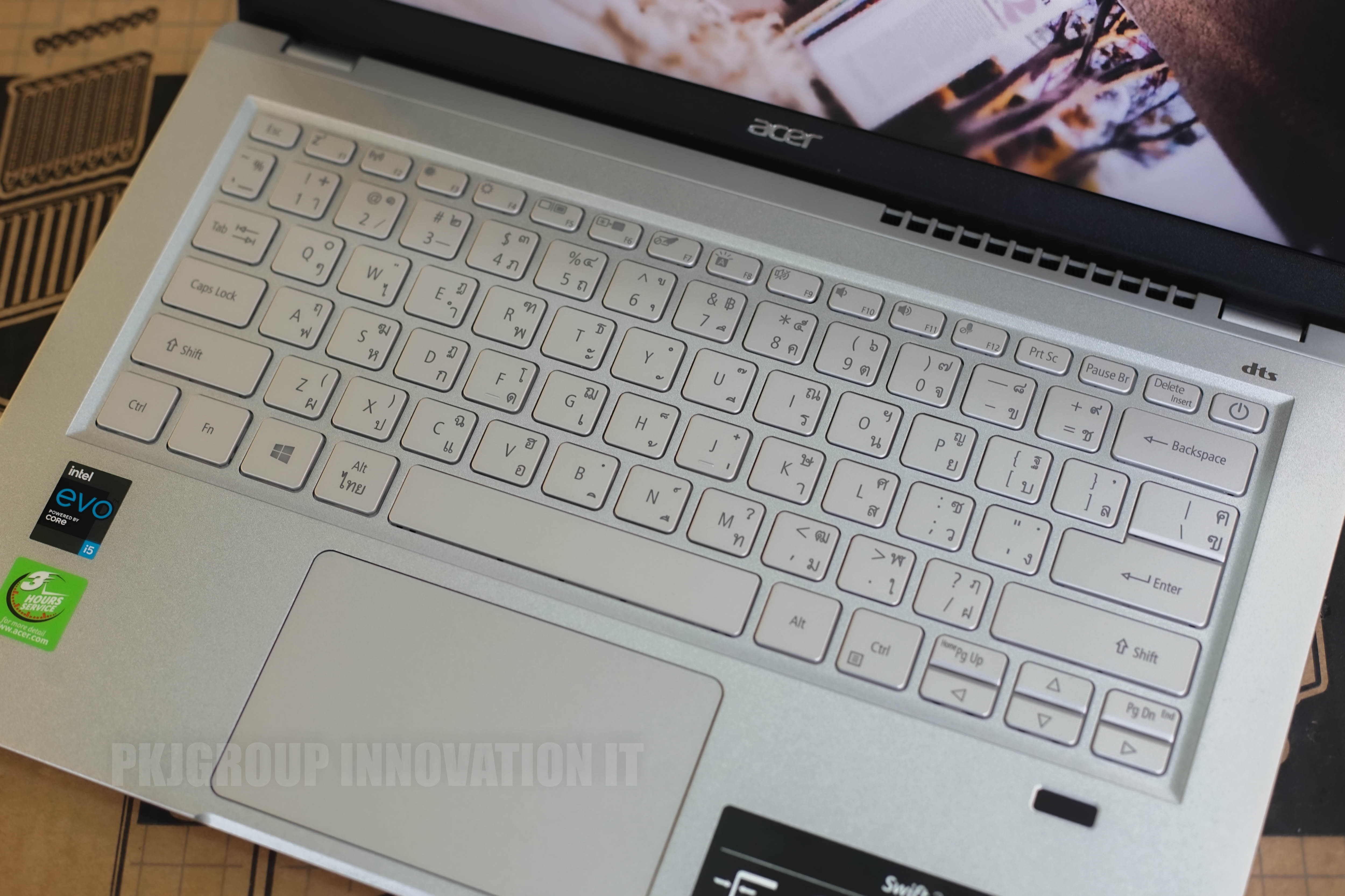 โน๊ตบุ๊คทำงาน Acer Swift 3 SF314-511-57PD i5-1135G7 RAM 8 GB SSD 512GB