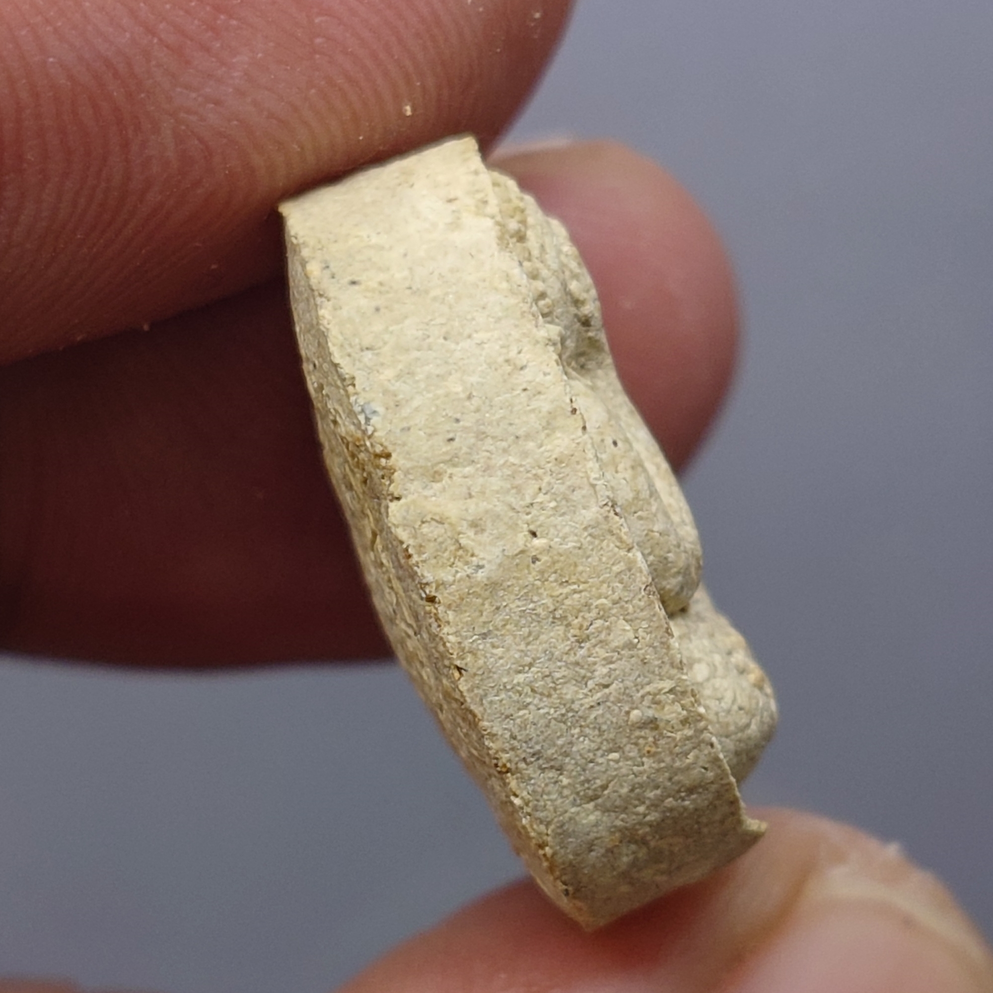 พระปิดตา หลังยันต์ดวงเล็ก หลวงปู่โต๊ะปลุกเสก เนื้อผงว่าน 108 สมเด็จพระญาณสังวร (เจริญ) วัดบวรนิเวศวิหาร ปี2523 พร้อมบัตรรับรองพระแท้