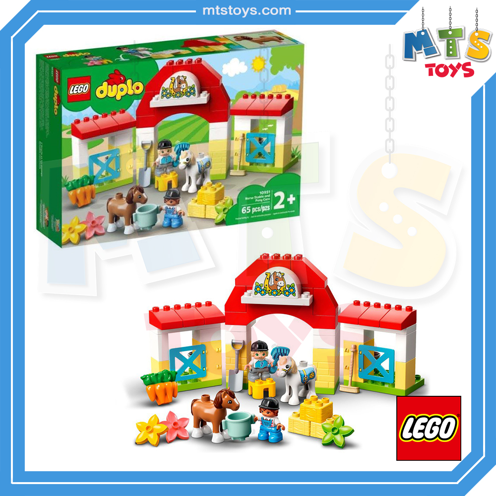 **MTS Toys**เลโก้ Lego 10951 Duplo : Horse Stable and Pony Care