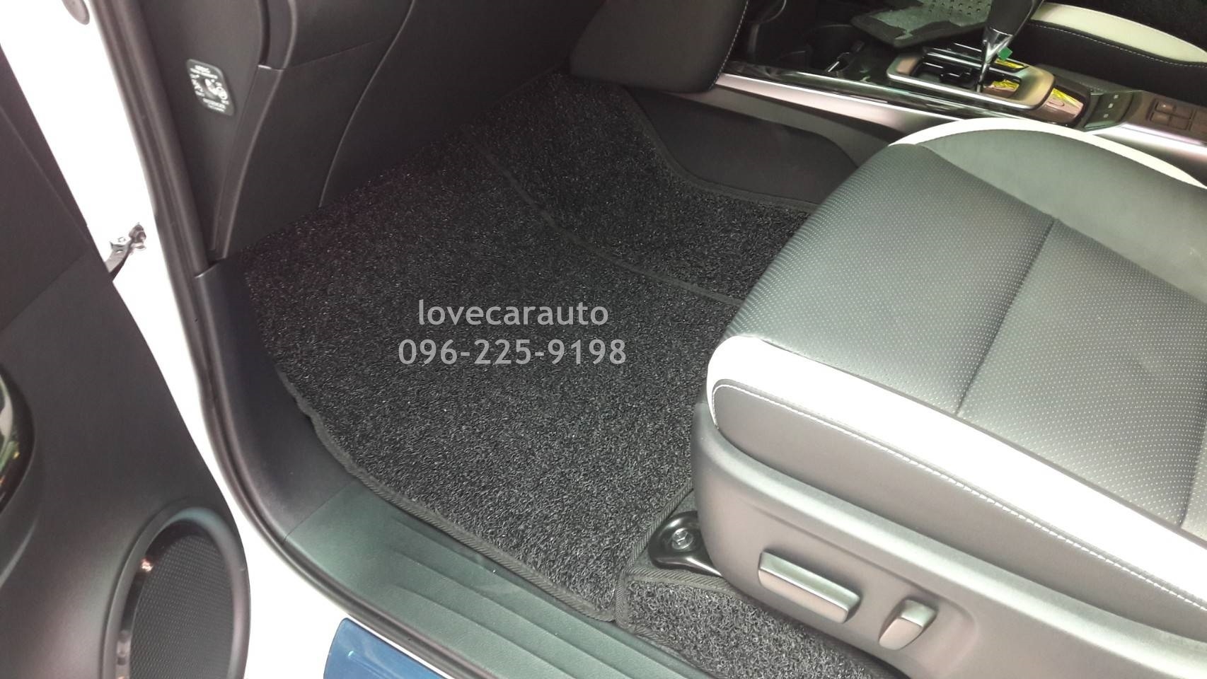 พรมดักฝุ่นปูพื้น Toyota Fortuner 2015-2022 ไวนิล