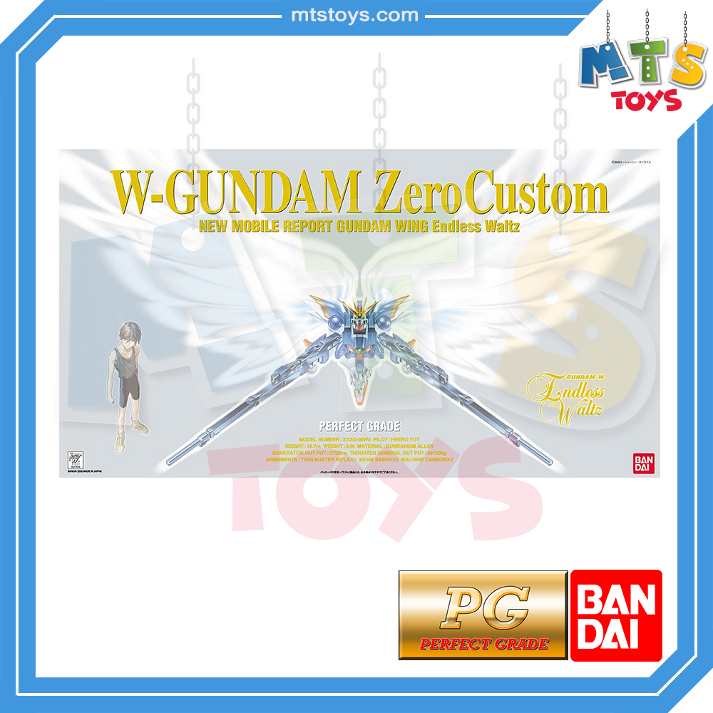 **MTS Toys**กันดั้ม PG 1/60 Perfect Grade Gundam : XXXG-00W0 Wing Gundam Zero Custom