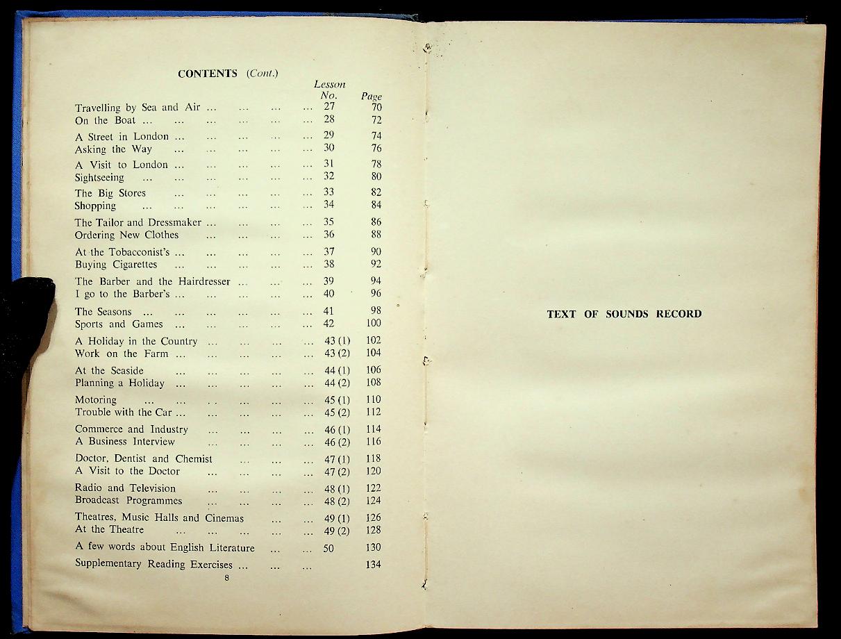 LINGUAPHONE ENGLISH COURSE