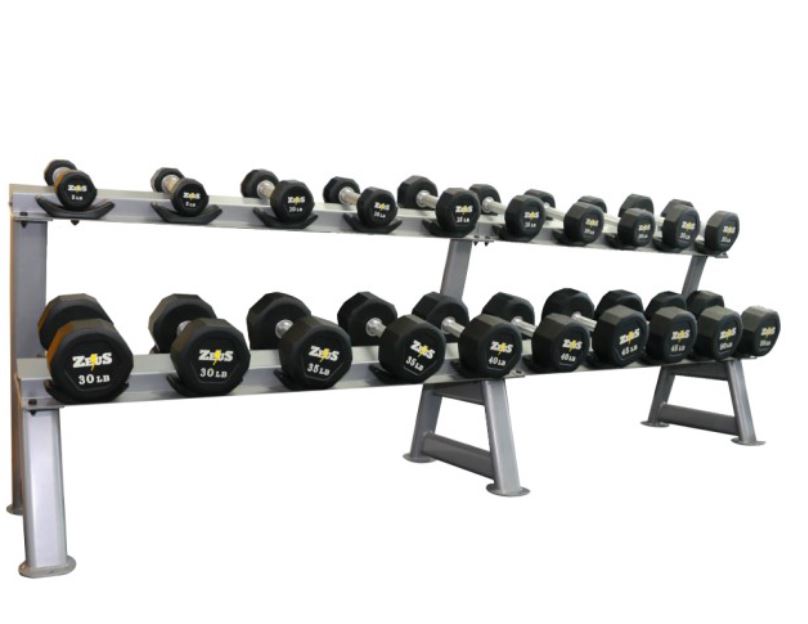 ดัมเบลหุ้มยาง Zeus Rubber Dummbells ขนาด 25 lb ของแท้แบรนด์อเมริกา